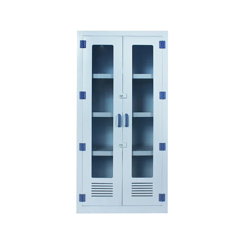 Kaksiovinen syövyttävä kemiallinen säilytyskaappi