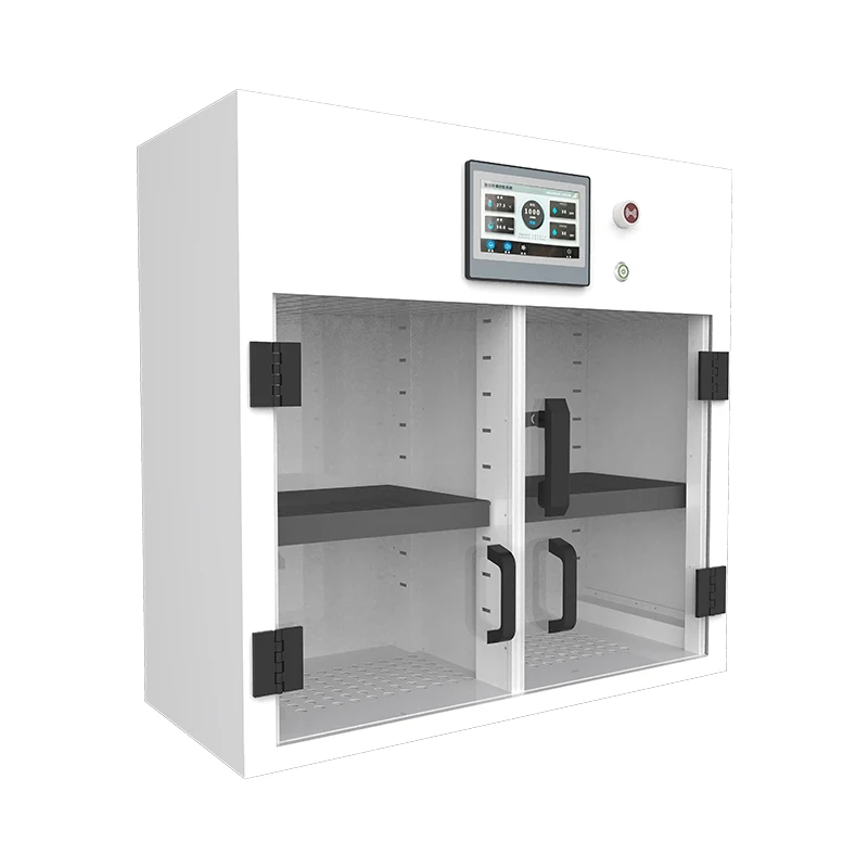 Itsepuhdistuva lääkkeiden säilytysteräskaappi